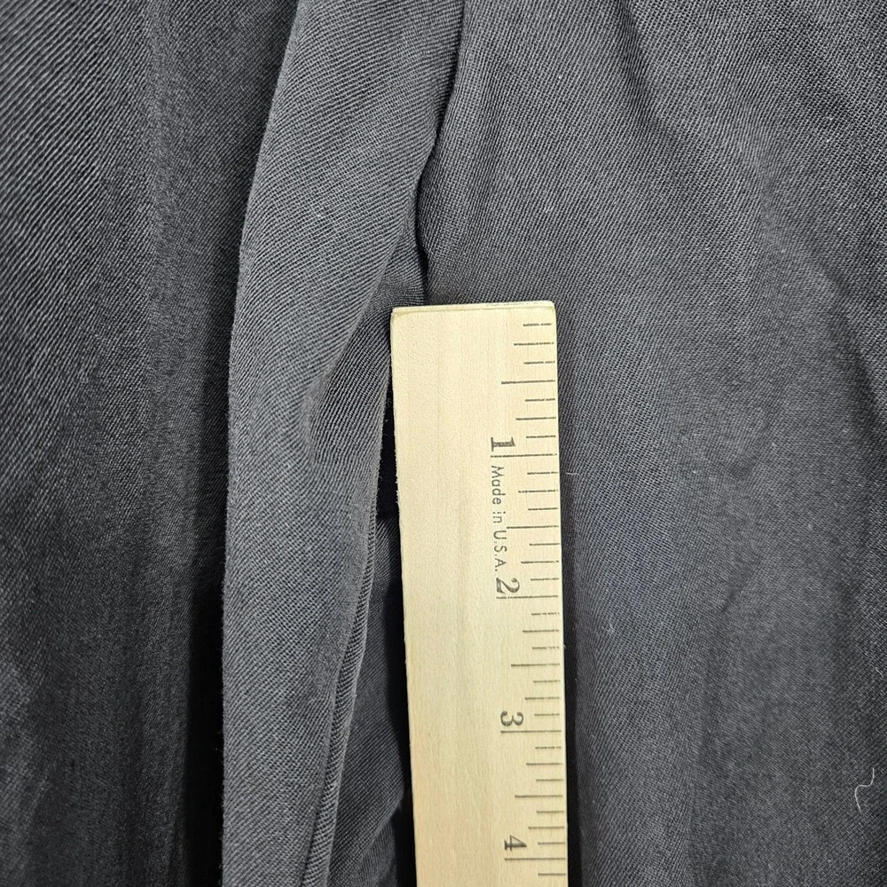 Ermenegildo Zegna Pants Mens Size 56 Black‎ Trousers Wool Blend Casual Preppy